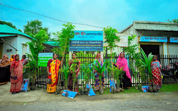 উপকূলের সবুজ ভবিষ্যৎ গড়তে আদ্-দ্বীনের উদ্যোগে বৃক্ষরোপণ কর্মসূচি